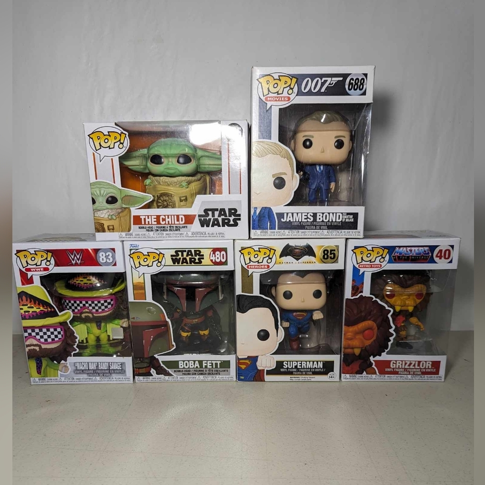 Funko Pop Heads Lot